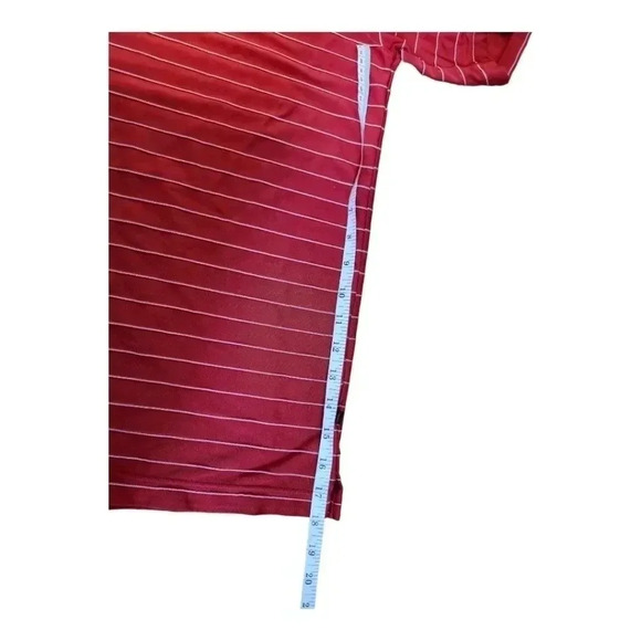 Weir Golf Red Stripped Polo - Picture 5 of 6